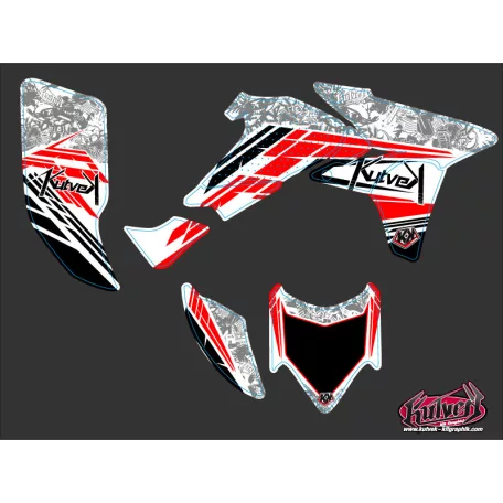 Karosszéria védő dekor matrica készlet Quad HONDA Spirit Széria