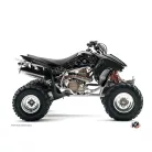 Karosszéria védő dekor matrica készlet Quad HONDA Zombies dark Fekete Széria