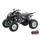 Karosszéria védő dekor matrica készlet Quad HONDA Trash Fekete/Rózsaszín Széria