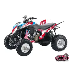   Karosszéria védő dekor matrica készlet Quad HONDA Kenny Széria