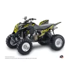 Karosszéria védő dekor matrica készlet Quad HONDA Eraser fluo Sárga Széria