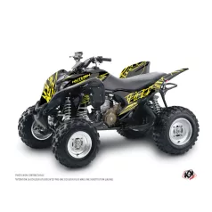   Karosszéria védő dekor matrica készlet Quad HONDA Eraser fluo Sárga Széria