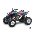 Karosszéria védő dekor matrica készlet Quad HONDA Stage Kék/Piros Széria