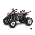 Karosszéria védő dekor matrica készlet Quad HONDA Stage Fekete/Piros Széria