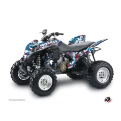  Karosszéria védő dekor matrica készlet Quad HONDA Freegun eyed Piros Széria