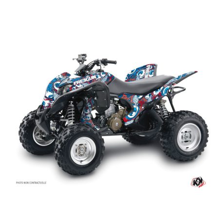 Karosszéria védő dekor matrica készlet Quad HONDA Freegun eyed Piros Széria