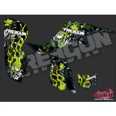   Karosszéria védő dekor matrica készlet Quad KAWASAKI Freegun Széria