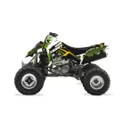 Karosszéria védő dekor matrica készlet Quad KAWASAKI Kenny Széria
