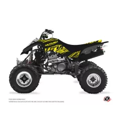   Karosszéria védő dekor matrica készlet Quad KAWASAKI Eraser fluo Sárga Széria