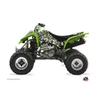 Karosszéria védő dekor matrica készlet Quad KAWASAKI Freegun eyed Zöld Széria
