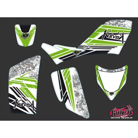 Karosszéria védő dekor matrica készlet Quad KAWASAKI Spirit Széria