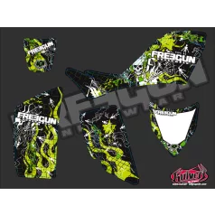   Karosszéria védő dekor matrica készlet Quad KAWASAKI Freegun Széria