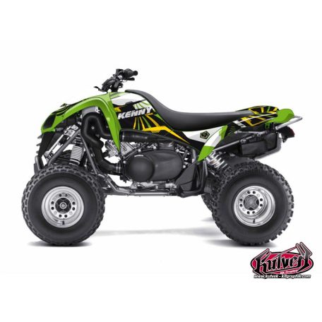 Karosszéria védő dekor matrica készlet Quad KAWASAKI Kenny Széria
