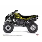 Karosszéria védő dekor matrica készlet Quad KAWASAKI Eraser fluo Sárga Széria
