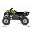 Karosszéria védő dekor matrica készlet Quad KAWASAKI Stage Zöld Széria