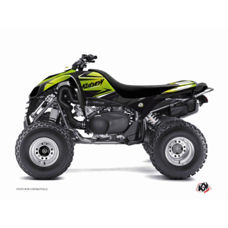 Karosszéria védő dekor matrica készlet Quad KAWASAKI Stage Zöld Széria