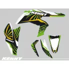 Karosszéria védő dekor matrica készlet Quad KAWASAKI Kenny Széria
