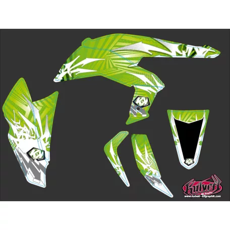 Karosszéria védő dekor matrica készlet Quad KAWASAKI Graff Széria