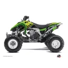 Karosszéria védő dekor matrica készlet Quad KAWASAKI Stage Zöld Széria