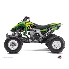   Karosszéria védő dekor matrica készlet Quad KAWASAKI Stage Zöld Széria