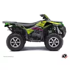 Karosszéria védő dekor matrica készlet Quad KAWASAKI Eraser Zöld Széria