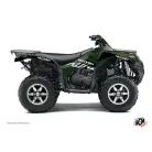 Karosszéria védő dekor matrica készlet Quad KAWASAKI Eraser Fekete/Zöld Széria