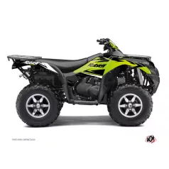   Karosszéria védő dekor matrica készlet Quad KAWASAKI Stage Zöld Széria