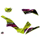 Karosszéria védő dekor matrica készlet Quad KAWASAKI Eraser Zöld Széria