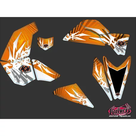 Karosszéria védő dekor matrica készlet Quad KTM Graff Széria
