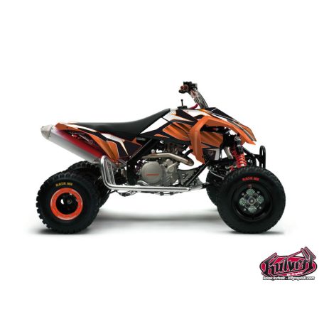 Karosszéria védő dekor matrica készlet Quad KTM Factory Széria