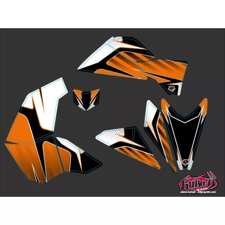 Karosszéria védő dekor matrica készlet Quad KTM Factory Széria