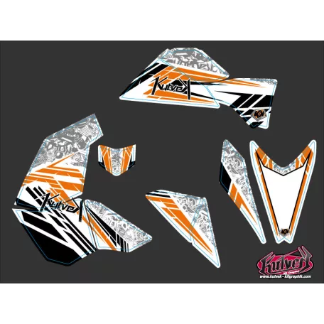 Karosszéria védő dekor matrica készlet Quad KTM Spirit Széria