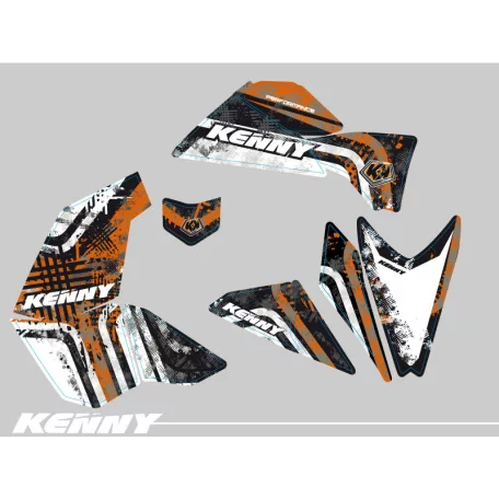 Karosszéria védő dekor matrica készlet Quad KTM Kenny Széria