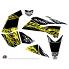 Karosszéria védő dekor matrica készlet Quad KTM Eraser fluo Sárga Széria