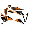   Karosszéria védő dekor matrica készlet Quad KTM Stage Narancs Széria