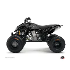   Karosszéria védő dekor matrica készlet Quad KTM Zombies dark Fekete Széria