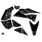 Karosszéria védő dekor matrica készlet Quad KTM Zombies dark Fekete Széria
