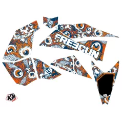   Karosszéria védő dekor matrica készlet Quad KTM Freegun eyed Narancs Széria