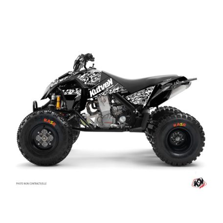 Karosszéria védő dekor matrica készlet Quad KTM Predator Fekete Széria