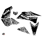 Karosszéria védő dekor matrica készlet Quad KTM Predator Fekete Széria