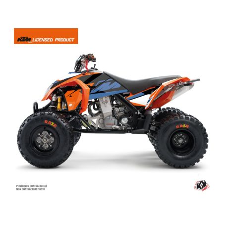 Karosszéria védő dekor matrica készlet Quad KTM Skyline Kék Széria