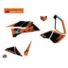 Karosszéria védő dekor matrica készlet Quad KTM Reflex Narancs Széria