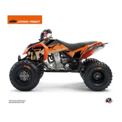   Karosszéria védő dekor matrica készlet Quad KTM Gravity Narancs/Homokszínű Széria