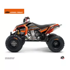   Karosszéria védő dekor matrica készlet Quad KTM Breakout Fekete/Narancs Széria