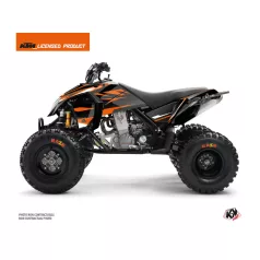   Karosszéria védő dekor matrica készlet Quad KTM Trophy Fekete/Narancs Széria