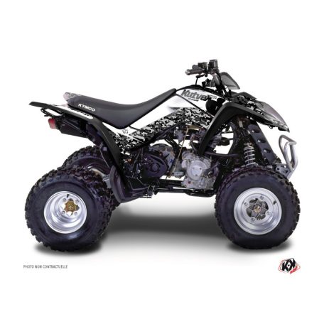 Karosszéria védő dekor matrica készlet Quad KYMCO Predator Fehér Széria