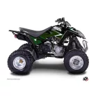 Karosszéria védő dekor matrica készlet Quad KYMCO Stage Fekete/Zöld Széria