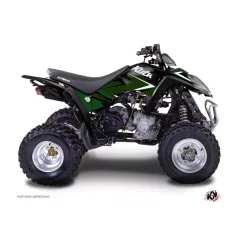   Karosszéria védő dekor matrica készlet Quad KYMCO Stage Fekete/Zöld Széria