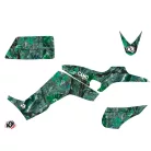 Karosszéria védő dekor matrica készlet Quad KYMCO Camo Zöld Széria
