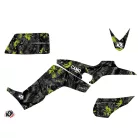 Karosszéria védő dekor matrica készlet Quad KYMCO Camo Fekete/Zöld Széria